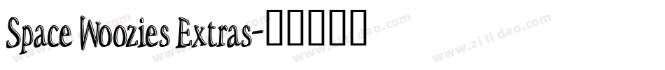 Space Woozies Extras字体转换
